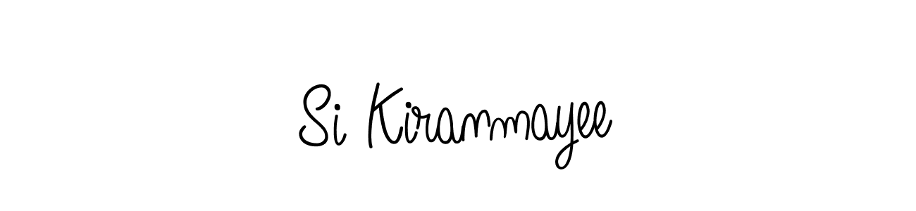 How to make Si Kiranmayee name signature. Use Angelique-Rose-font-FFP style for creating short signs online. This is the latest handwritten sign. Si Kiranmayee signature style 5 images and pictures png