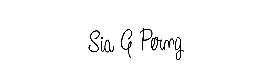 Make a beautiful signature design for name Sia G Perng. Use this online signature maker to create a handwritten signature for free. Sia G Perng signature style 5 images and pictures png