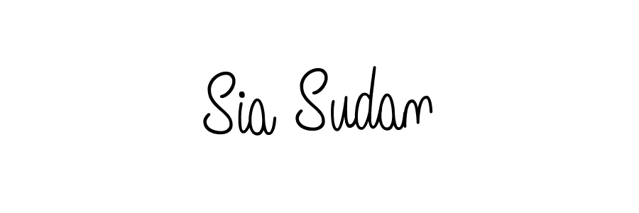 The best way (Angelique-Rose-font-FFP) to make a short signature is to pick only two or three words in your name. The name Sia Sudan include a total of six letters. For converting this name. Sia Sudan signature style 5 images and pictures png