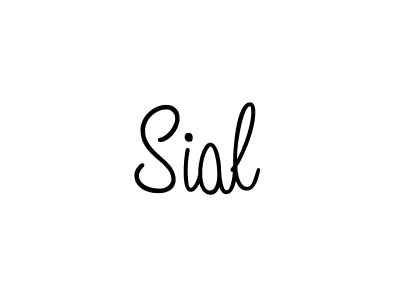 Sial stylish signature style. Best Handwritten Sign (Angelique-Rose-font-FFP) for my name. Handwritten Signature Collection Ideas for my name Sial. Sial signature style 5 images and pictures png