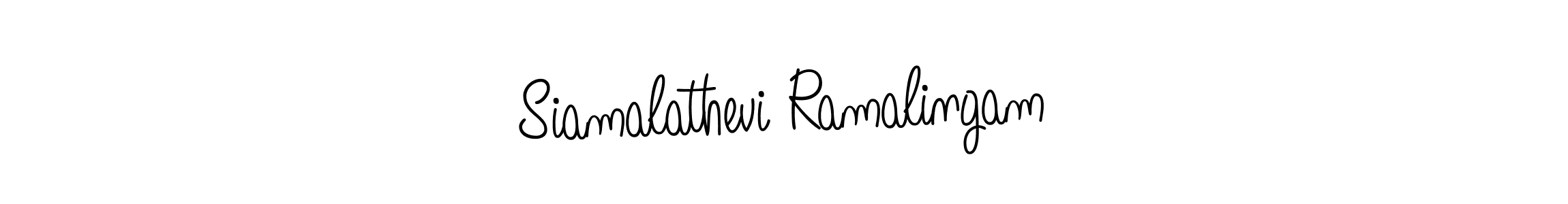 Similarly Angelique-Rose-font-FFP is the best handwritten signature design. Signature creator online .You can use it as an online autograph creator for name Siamalathevi Ramalingam. Siamalathevi Ramalingam signature style 5 images and pictures png