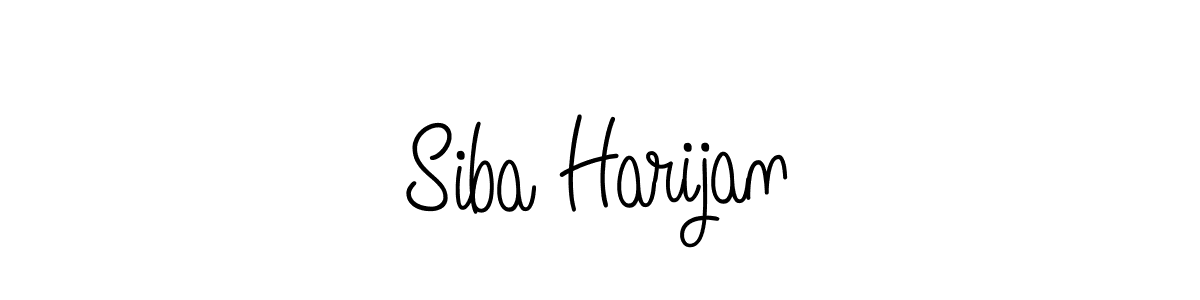 if you are searching for the best signature style for your name Siba Harijan. so please give up your signature search. here we have designed multiple signature styles  using Angelique-Rose-font-FFP. Siba Harijan signature style 5 images and pictures png