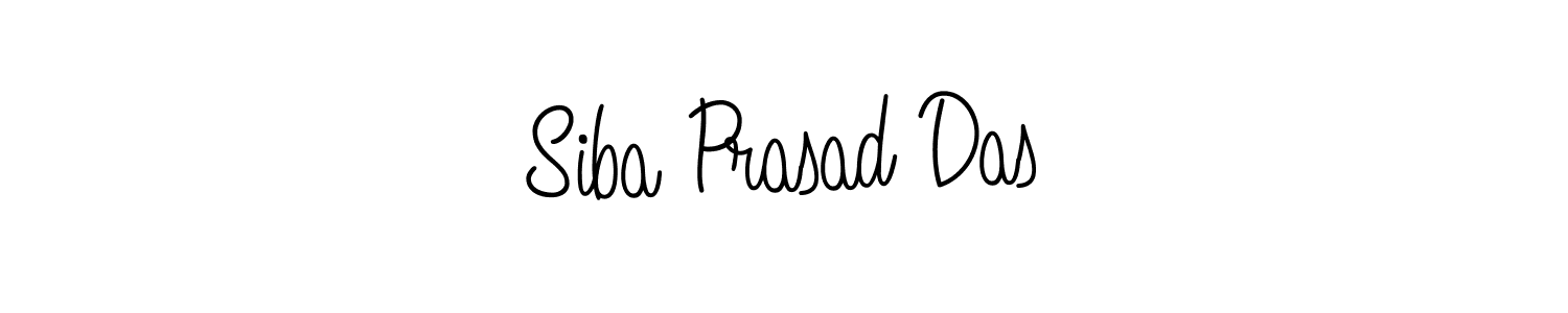 Siba Prasad Das stylish signature style. Best Handwritten Sign (Angelique-Rose-font-FFP) for my name. Handwritten Signature Collection Ideas for my name Siba Prasad Das. Siba Prasad Das signature style 5 images and pictures png