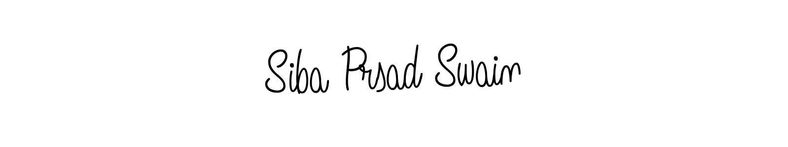 Siba Prsad Swain stylish signature style. Best Handwritten Sign (Angelique-Rose-font-FFP) for my name. Handwritten Signature Collection Ideas for my name Siba Prsad Swain. Siba Prsad Swain signature style 5 images and pictures png