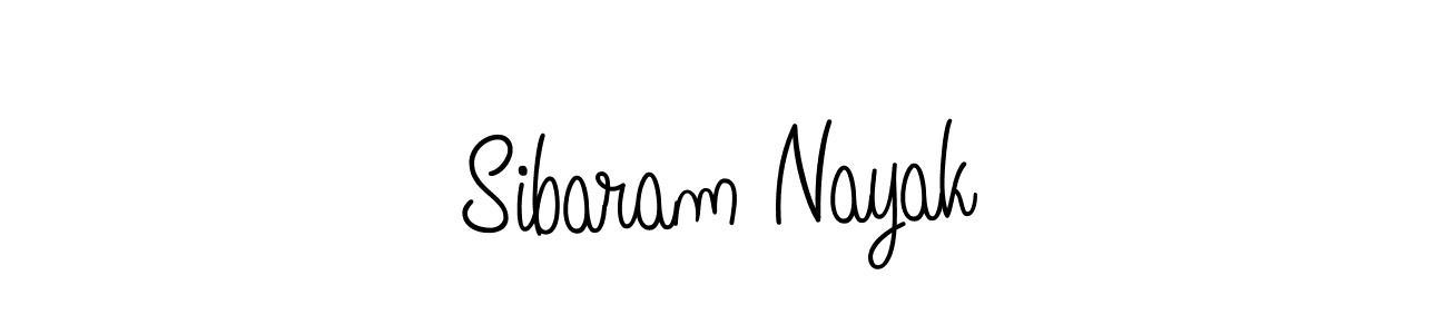 Design your own signature with our free online signature maker. With this signature software, you can create a handwritten (Angelique-Rose-font-FFP) signature for name Sibaram Nayak. Sibaram Nayak signature style 5 images and pictures png