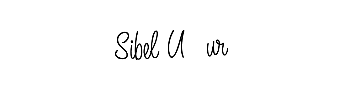 Also we have Sibel Uğur name is the best signature style. Create professional handwritten signature collection using Angelique-Rose-font-FFP autograph style. Sibel Uğur signature style 5 images and pictures png