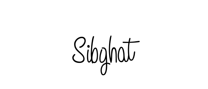 if you are searching for the best signature style for your name Sibghat. so please give up your signature search. here we have designed multiple signature styles  using Angelique-Rose-font-FFP. Sibghat signature style 5 images and pictures png