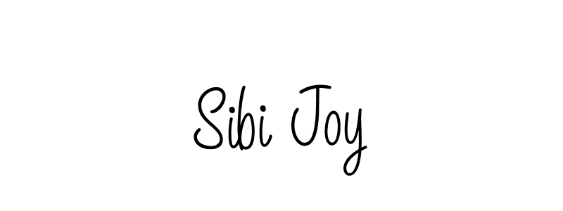 How to make Sibi Joy name signature. Use Angelique-Rose-font-FFP style for creating short signs online. This is the latest handwritten sign. Sibi Joy signature style 5 images and pictures png