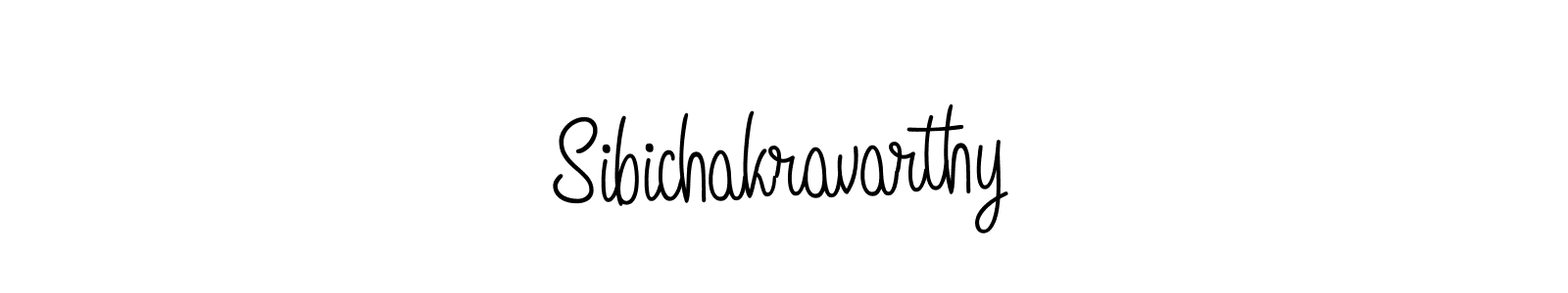 Create a beautiful signature design for name Sibichakravarthy. With this signature (Angelique-Rose-font-FFP) fonts, you can make a handwritten signature for free. Sibichakravarthy signature style 5 images and pictures png