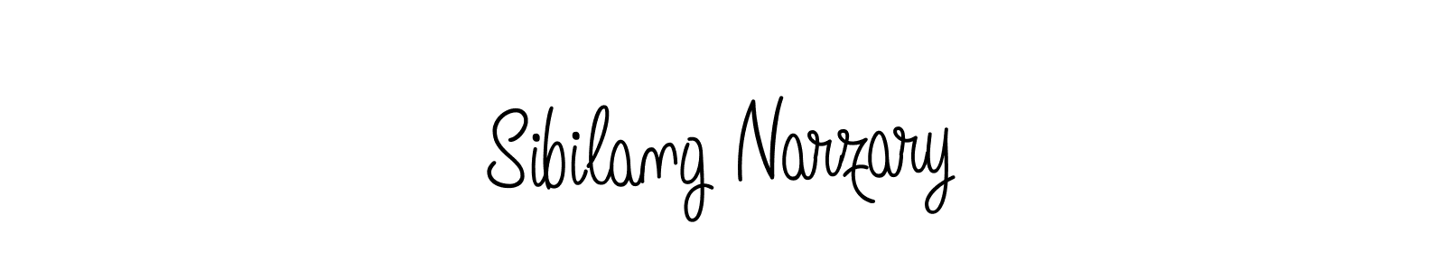 Make a beautiful signature design for name Sibilang Narzary. Use this online signature maker to create a handwritten signature for free. Sibilang Narzary signature style 5 images and pictures png