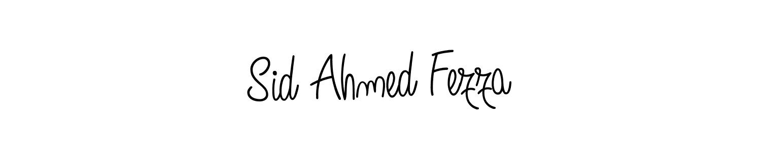 Make a beautiful signature design for name Sid Ahmed Fezza. Use this online signature maker to create a handwritten signature for free. Sid Ahmed Fezza signature style 5 images and pictures png