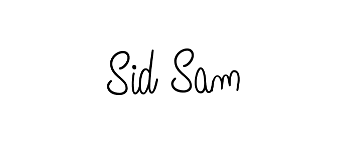 It looks lik you need a new signature style for name Sid Sam. Design unique handwritten (Angelique-Rose-font-FFP) signature with our free signature maker in just a few clicks. Sid Sam signature style 5 images and pictures png