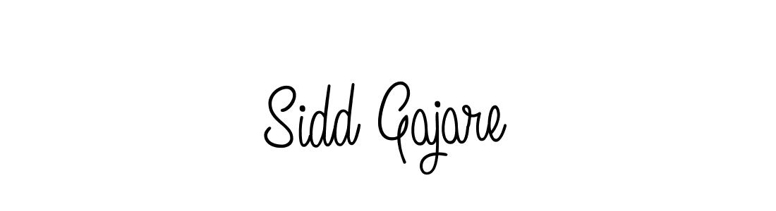 Use a signature maker to create a handwritten signature online. With this signature software, you can design (Angelique-Rose-font-FFP) your own signature for name Sidd Gajare. Sidd Gajare signature style 5 images and pictures png