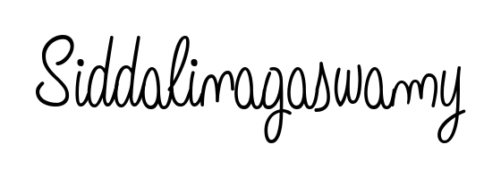 Design your own signature with our free online signature maker. With this signature software, you can create a handwritten (Angelique-Rose-font-FFP) signature for name Siddalinagaswamy. Siddalinagaswamy signature style 5 images and pictures png