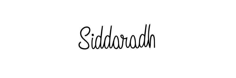 Create a beautiful signature design for name Siddaradh. With this signature (Angelique-Rose-font-FFP) fonts, you can make a handwritten signature for free. Siddaradh signature style 5 images and pictures png
