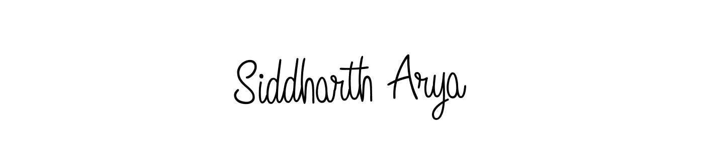 You can use this online signature creator to create a handwritten signature for the name Siddharth Arya. This is the best online autograph maker. Siddharth Arya signature style 5 images and pictures png