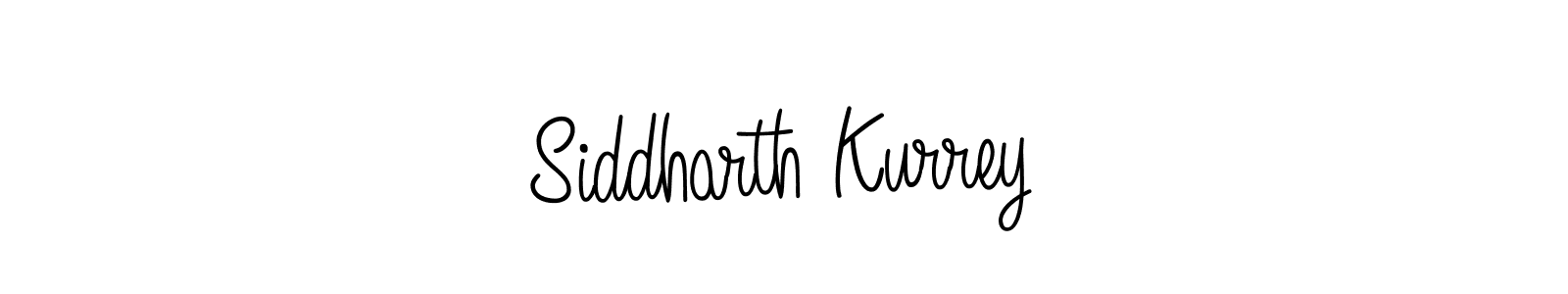 You should practise on your own different ways (Angelique-Rose-font-FFP) to write your name (Siddharth Kurrey) in signature. don't let someone else do it for you. Siddharth Kurrey signature style 5 images and pictures png