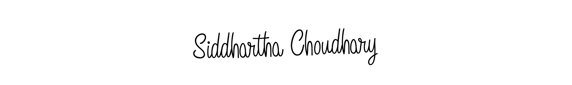 Siddhartha Choudhary stylish signature style. Best Handwritten Sign (Angelique-Rose-font-FFP) for my name. Handwritten Signature Collection Ideas for my name Siddhartha Choudhary. Siddhartha Choudhary signature style 5 images and pictures png