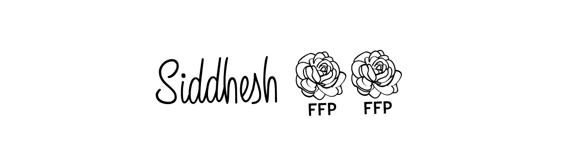 How to Draw Siddhesh 18 signature style? Angelique-Rose-font-FFP is a latest design signature styles for name Siddhesh 18. Siddhesh 18 signature style 5 images and pictures png