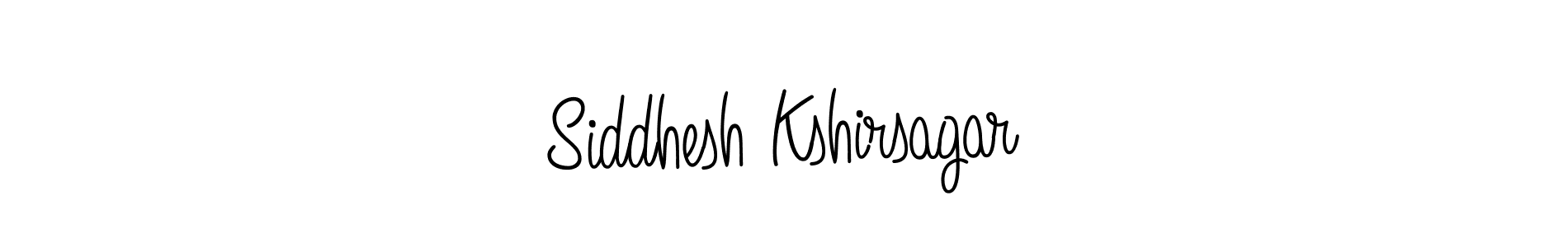 How to make Siddhesh Kshirsagar signature? Angelique-Rose-font-FFP is a professional autograph style. Create handwritten signature for Siddhesh Kshirsagar name. Siddhesh Kshirsagar signature style 5 images and pictures png