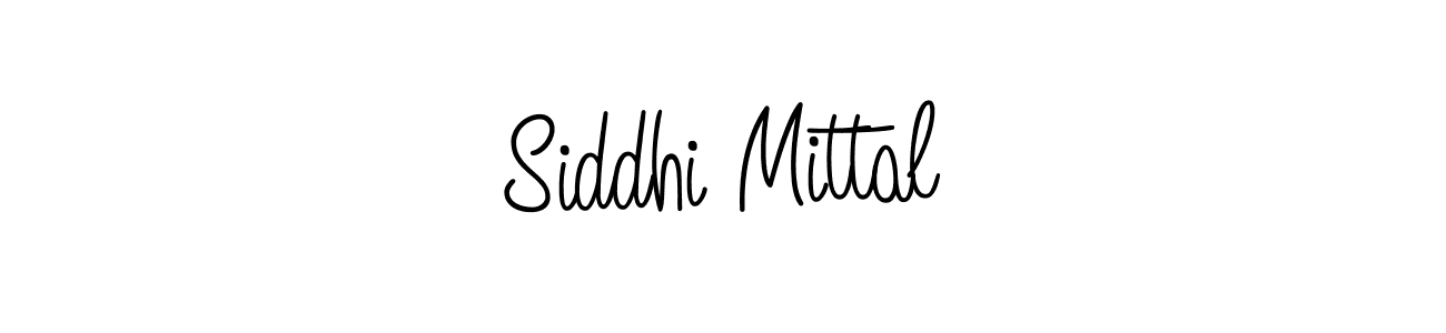 Make a beautiful signature design for name Siddhi Mittal. With this signature (Angelique-Rose-font-FFP) style, you can create a handwritten signature for free. Siddhi Mittal signature style 5 images and pictures png