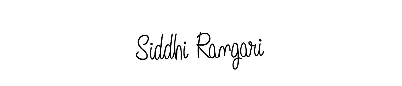 Also we have Siddhi Rangari name is the best signature style. Create professional handwritten signature collection using Angelique-Rose-font-FFP autograph style. Siddhi Rangari signature style 5 images and pictures png