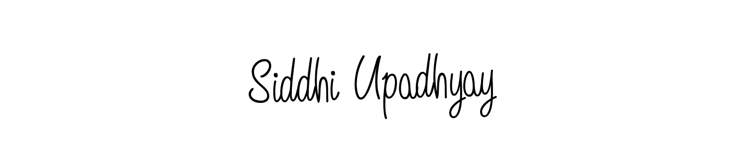 How to make Siddhi Upadhyay name signature. Use Angelique-Rose-font-FFP style for creating short signs online. This is the latest handwritten sign. Siddhi Upadhyay signature style 5 images and pictures png