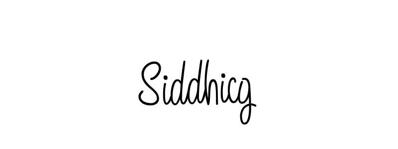 Make a beautiful signature design for name Siddhicg. Use this online signature maker to create a handwritten signature for free. Siddhicg signature style 5 images and pictures png