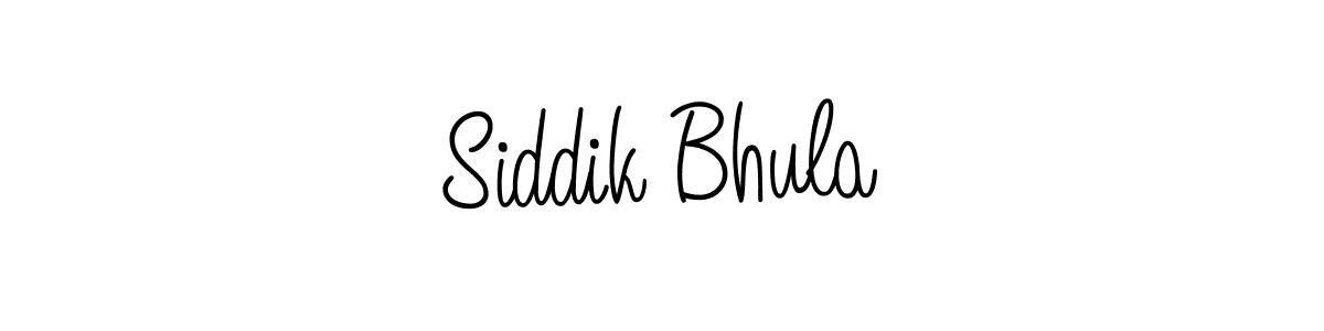 Angelique-Rose-font-FFP is a professional signature style that is perfect for those who want to add a touch of class to their signature. It is also a great choice for those who want to make their signature more unique. Get Siddik Bhula name to fancy signature for free. Siddik Bhula signature style 5 images and pictures png