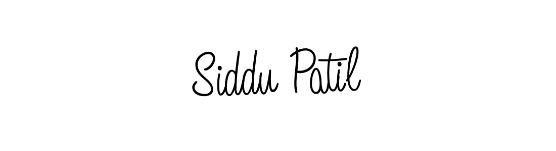 Create a beautiful signature design for name Siddu Patil. With this signature (Angelique-Rose-font-FFP) fonts, you can make a handwritten signature for free. Siddu Patil signature style 5 images and pictures png