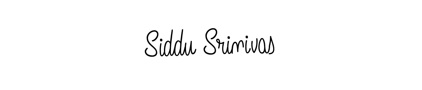 Also we have Siddu Srinivas name is the best signature style. Create professional handwritten signature collection using Angelique-Rose-font-FFP autograph style. Siddu Srinivas signature style 5 images and pictures png