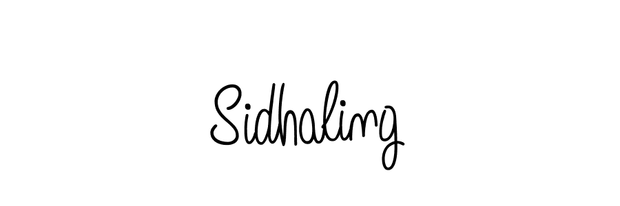 You should practise on your own different ways (Angelique-Rose-font-FFP) to write your name (Sidhaling) in signature. don't let someone else do it for you. Sidhaling signature style 5 images and pictures png