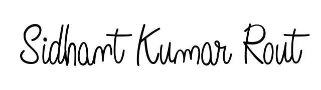 Try this chic Sidhant Kumar Rout handwritten sign style. Using Angelique-Rose-font-FFP font elements, it gives your name a sleek, memorable identity. Sidhant Kumar Rout signature style 5 images and pictures png