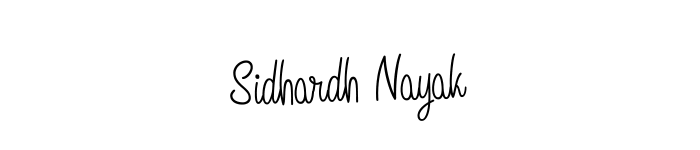 Design your own signature with our free online signature maker. With this signature software, you can create a handwritten (Angelique-Rose-font-FFP) signature for name Sidhardh Nayak. Sidhardh Nayak signature style 5 images and pictures png