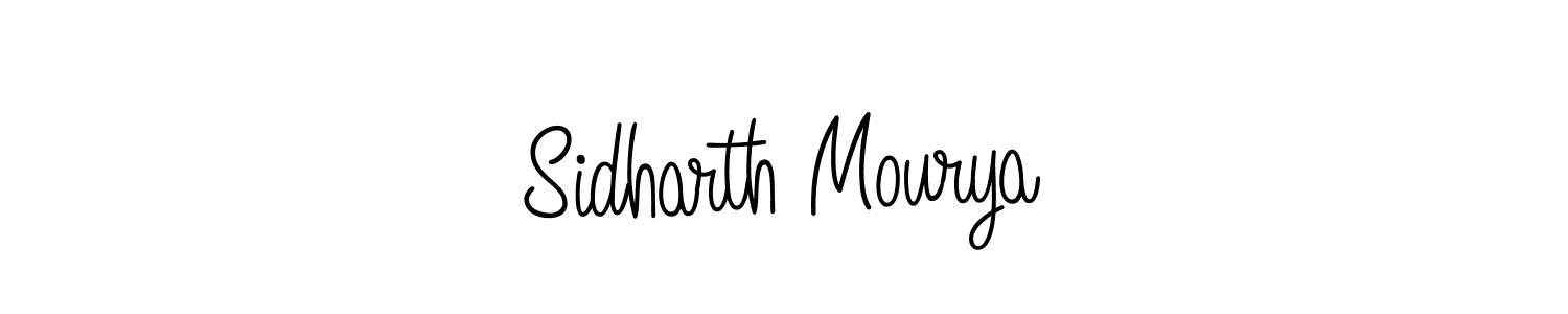 Create a beautiful signature design for name Sidharth Mourya. With this signature (Angelique-Rose-font-FFP) fonts, you can make a handwritten signature for free. Sidharth Mourya signature style 5 images and pictures png