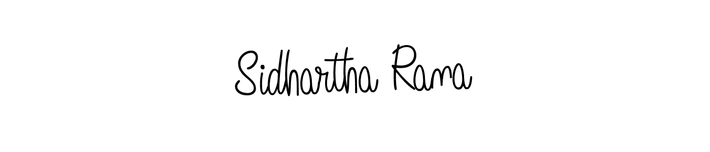 Sidhartha Rana stylish signature style. Best Handwritten Sign (Angelique-Rose-font-FFP) for my name. Handwritten Signature Collection Ideas for my name Sidhartha Rana. Sidhartha Rana signature style 5 images and pictures png