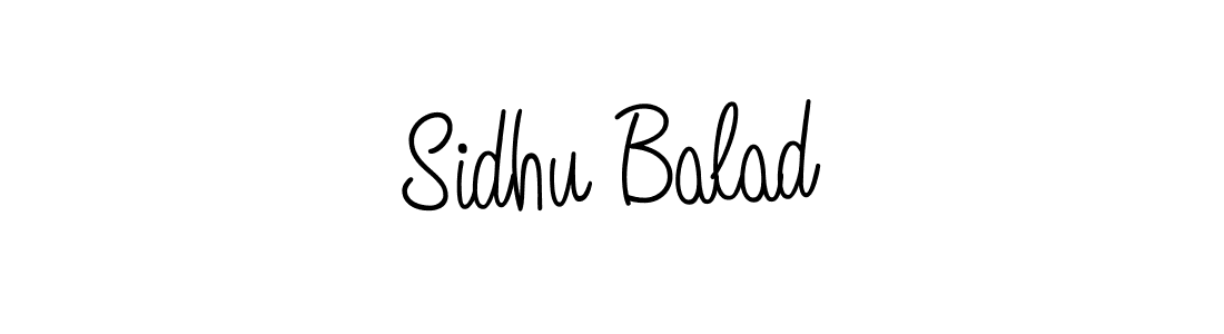 The best way (Angelique-Rose-font-FFP) to make a short signature is to pick only two or three words in your name. The name Sidhu Balad include a total of six letters. For converting this name. Sidhu Balad signature style 5 images and pictures png