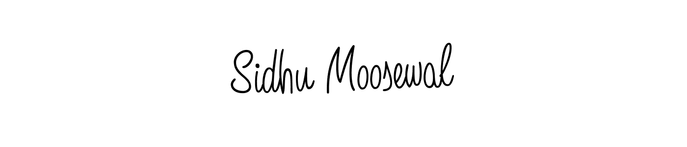 Create a beautiful signature design for name Sidhu Moosewal. With this signature (Angelique-Rose-font-FFP) fonts, you can make a handwritten signature for free. Sidhu Moosewal signature style 5 images and pictures png