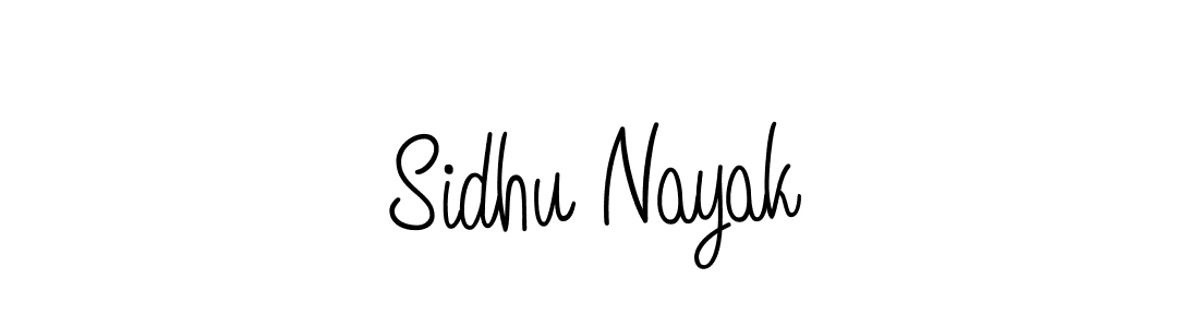 The best way (Angelique-Rose-font-FFP) to make a short signature is to pick only two or three words in your name. The name Sidhu Nayak include a total of six letters. For converting this name. Sidhu Nayak signature style 5 images and pictures png