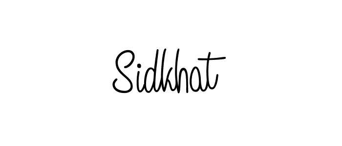 Once you've used our free online signature maker to create your best signature Angelique-Rose-font-FFP style, it's time to enjoy all of the benefits that Sidkhat name signing documents. Sidkhat signature style 5 images and pictures png