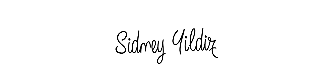 How to make Sidney Yildiz signature? Angelique-Rose-font-FFP is a professional autograph style. Create handwritten signature for Sidney Yildiz name. Sidney Yildiz signature style 5 images and pictures png