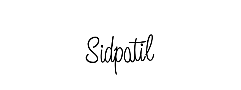 Sidpatil stylish signature style. Best Handwritten Sign (Angelique-Rose-font-FFP) for my name. Handwritten Signature Collection Ideas for my name Sidpatil. Sidpatil signature style 5 images and pictures png