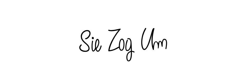Angelique-Rose-font-FFP is a professional signature style that is perfect for those who want to add a touch of class to their signature. It is also a great choice for those who want to make their signature more unique. Get Sie Zog Um name to fancy signature for free. Sie Zog Um signature style 5 images and pictures png