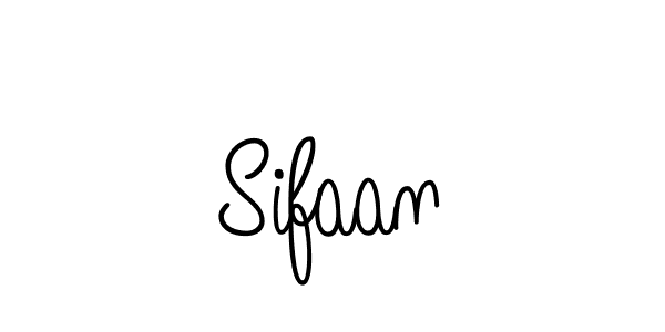 Make a beautiful signature design for name Sifaan. Use this online signature maker to create a handwritten signature for free. Sifaan signature style 5 images and pictures png