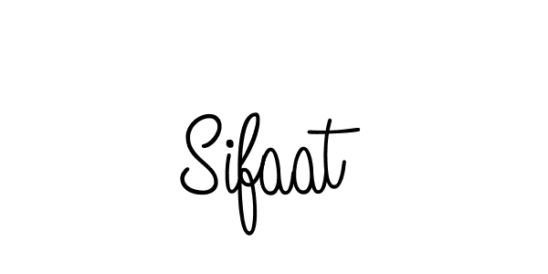 Sifaat stylish signature style. Best Handwritten Sign (Angelique-Rose-font-FFP) for my name. Handwritten Signature Collection Ideas for my name Sifaat. Sifaat signature style 5 images and pictures png