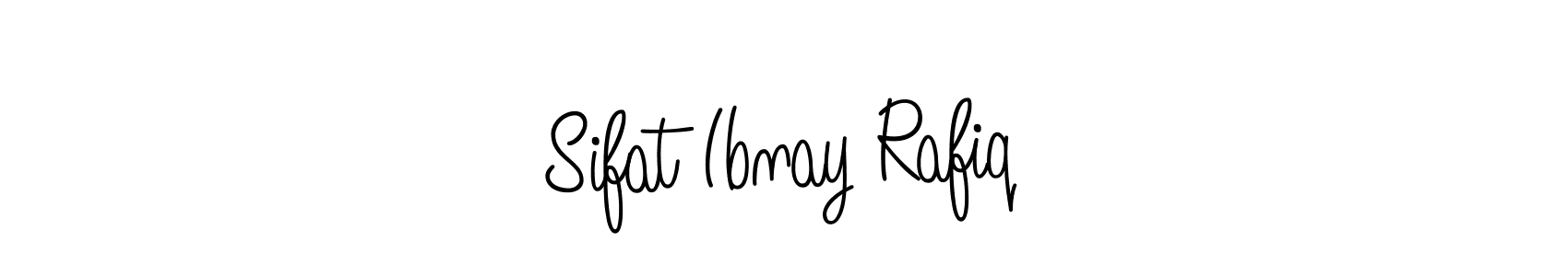 Make a beautiful signature design for name Sifat Ibnay Rafiq. With this signature (Angelique-Rose-font-FFP) style, you can create a handwritten signature for free. Sifat Ibnay Rafiq signature style 5 images and pictures png