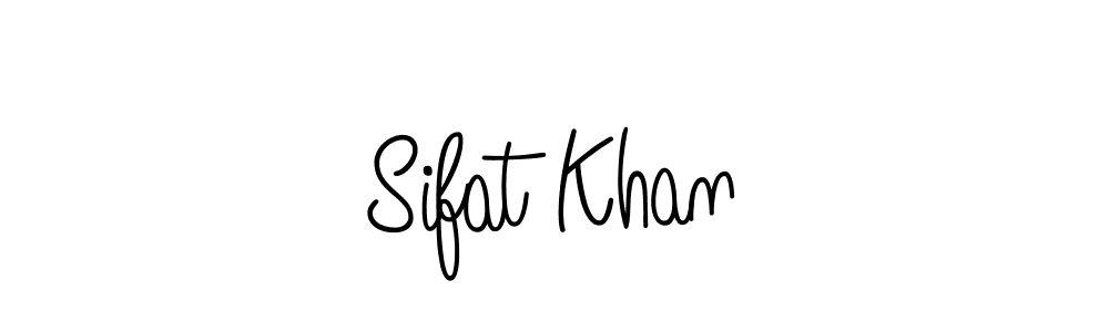 Angelique-Rose-font-FFP is a professional signature style that is perfect for those who want to add a touch of class to their signature. It is also a great choice for those who want to make their signature more unique. Get Sifat Khan name to fancy signature for free. Sifat Khan signature style 5 images and pictures png