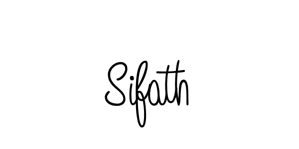 The best way (Angelique-Rose-font-FFP) to make a short signature is to pick only two or three words in your name. The name Sifath include a total of six letters. For converting this name. Sifath signature style 5 images and pictures png