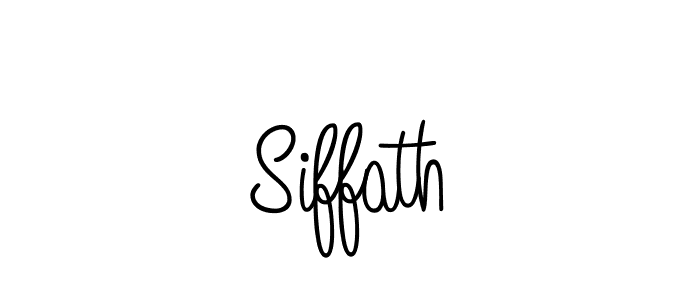 Make a beautiful signature design for name Siffath. Use this online signature maker to create a handwritten signature for free. Siffath signature style 5 images and pictures png