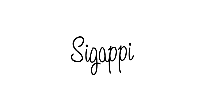 Create a beautiful signature design for name Sigappi. With this signature (Angelique-Rose-font-FFP) fonts, you can make a handwritten signature for free. Sigappi signature style 5 images and pictures png